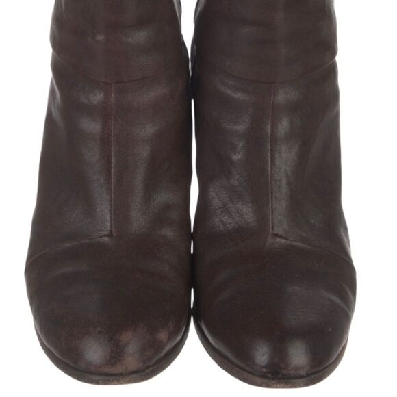 RAG & BONE Womens Boots Newbury Classic distressed Genuine Leather Brown Sz 9.5 - Picture 10 of 11